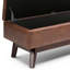 Owen 48"W Upholstered Storage Ottoman with Lift Top and Solid Wood Legs-3482790