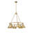Felda 6 - Light Steel Dimmable Cone Chandelier-99998925-99998911