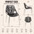 Stackable Dining Side Chairs with Floral Cutout Back and Stainless Steel Legs – Modern Kitchen, Restaurant, or Banquet Seating-544002243