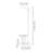 71" Modern Minimalist Multifunctional Standing Clothes Coat Rack With Marble Base-750555657