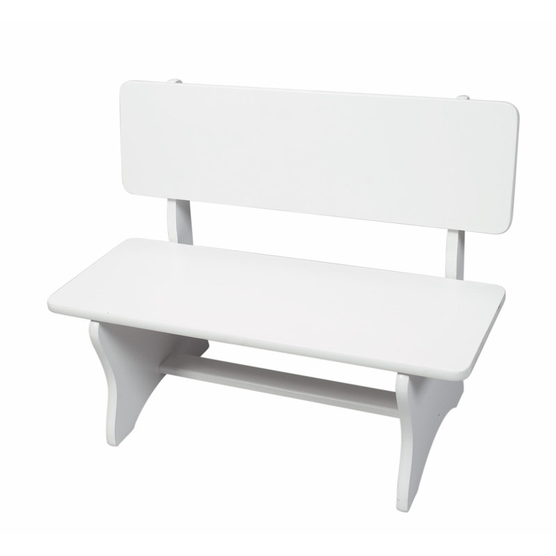 Banc pour enfants Dameron, Blanc