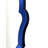 Rickyah Arch Irregular Blue Glass Frame Decorative Wall Mirror