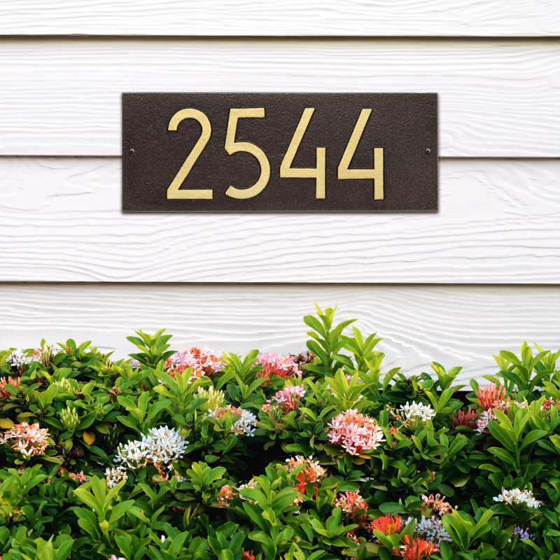 Mid-century Modern Rectangle Lawn, Dark Bronze, Yes