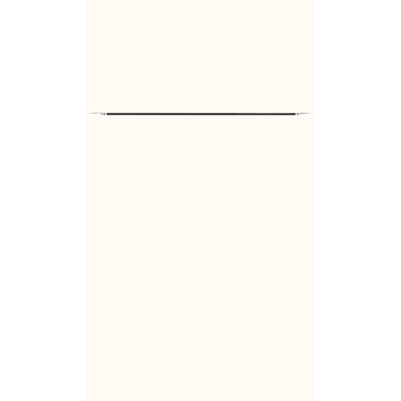 Échantillon de porte Eastwood, Blanc texturé, Bois manufacturé (thermofoil)