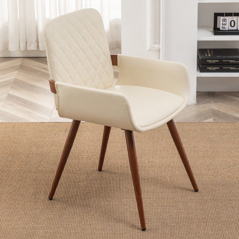 Malvino Upholstered Dining Chair, Beige