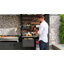 Cuisine d'extérieur recouverte d'acier galvanisé Fusion Flame-129225370