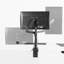 Bras de moniteur pneumatique simple pour support de bureau