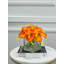 Orange Fall Real-Touch Calla Lily Arrangement