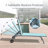 Mayrelin Outdoor Metal Chaise Lounge Set-832677747