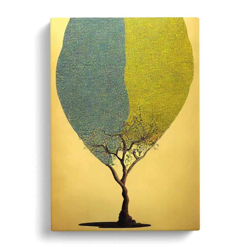 Unique Tree Vol.2 - Wrapped Canvas, 50cm H x 35cm W x 3cm D