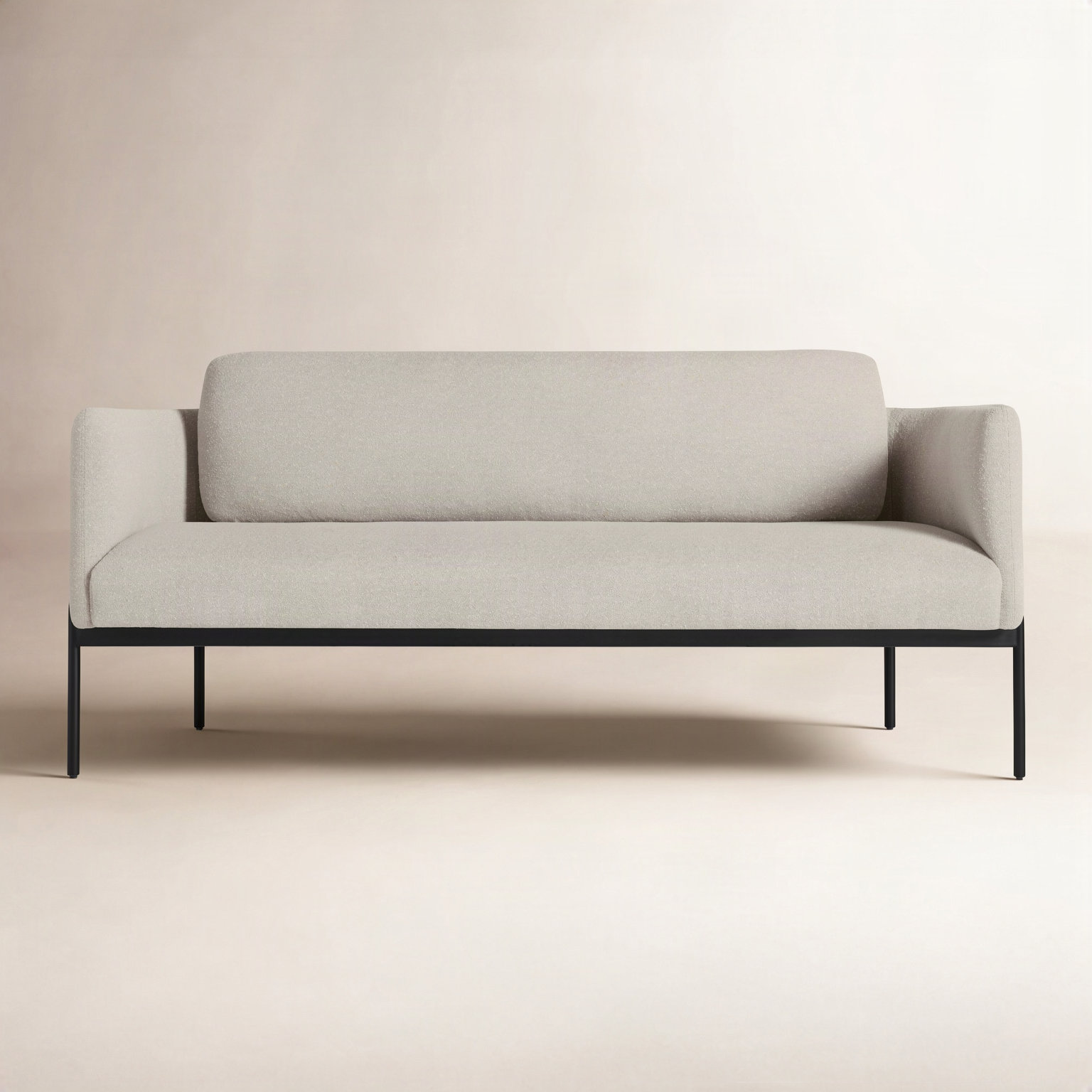 Getup 67'' Upholstered Loveseat, Kelso Sand Polyester