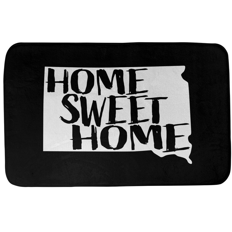 Tapis de bain, l 21 po x L 34 po, Noir