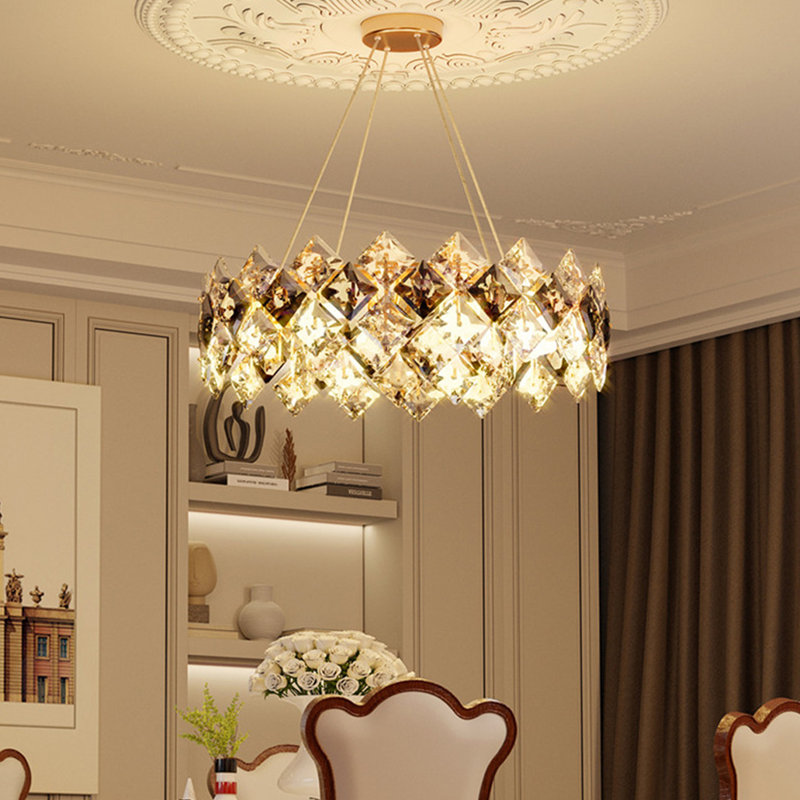 Aiace 8 - Light Crystal Chandelier