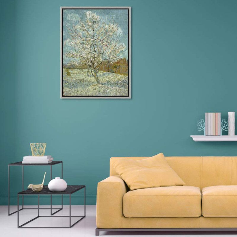 Print on Canvas, Black Single Picture Framed, 42cm H x 32cm W x 1cm D
