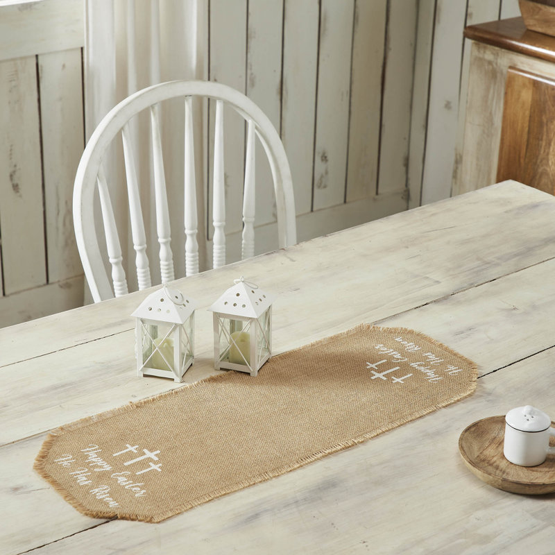Tapis de jute Joyeuses Pâques Celebrate Grace, Rectangle 24 po