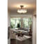 Elberta Glass Semi Flush Mount-686916634