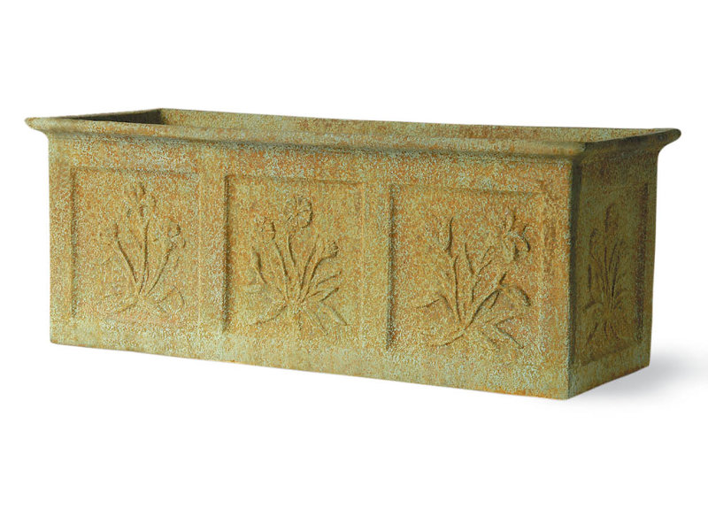 Coventry Handmade Pot Planter, Bronze Verdigris
