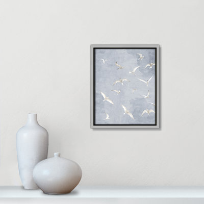 Flight Light Grey Print by Kimberly Allen