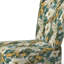 Chaise d'appoint rembourrée Boho Botanical Oasis Palm