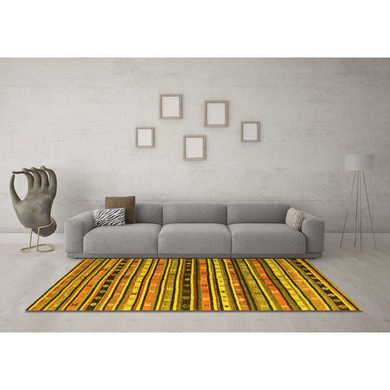 Performance Southwestern Indoor Rug, Square 4'
