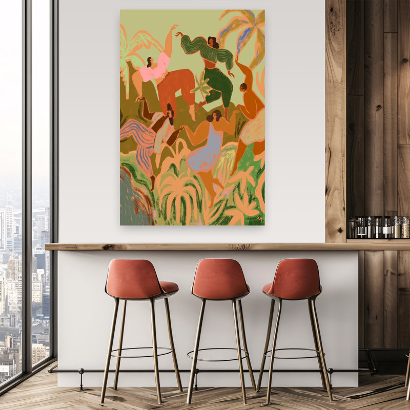 Impression d'art mural printanier, 60" H x 40" W