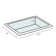 Tahoe Metal Rectangular Drop-In Bathroom Sink with Overflow