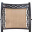 Fauteuil de patio pivotant Kamas