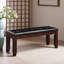 Banc de salle à manger rembourré 1pc