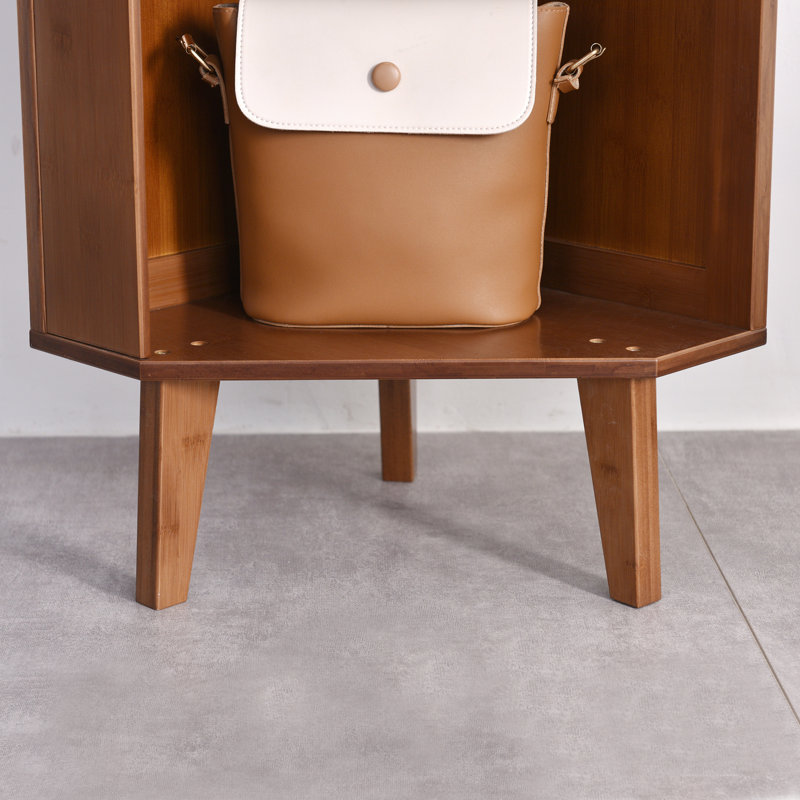 Bassanio Corner Bookcase - Storage Rack