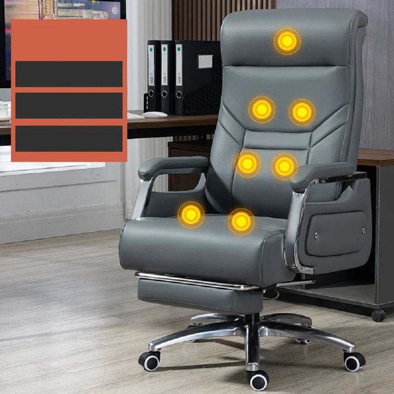 Chirley Genuine Leather Side Chair