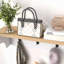 Ensemble de banc à chaussures 2 en 1, support à chaussures 9 paires avec portemanteau, entrée moderne, couloir, vestibule, rangement pour la chambre à coucher