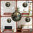 Elegant Owl Wall Clock