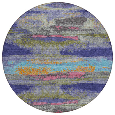 Aleighna Area Rug with Non-Slip Backing