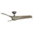 Zephyr 3 - Blade Outdoor/Indoor Smart Ceiling Fan with 2700K-3000K-4000K-5000K Selectable LED Light Kit and Remote Control Included, Works With Alexa and iOS or Android App-102751556-102751557