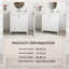 Meuble-lavabo simple 30 po avec comptoir-630670071