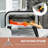 Outdoor Pizza Maker Oven (Black)