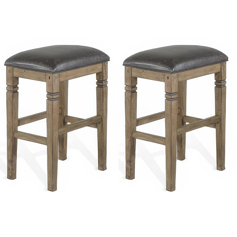 Tabouret de comptoir rembourré 30 po Yael