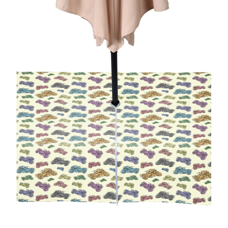 Geometric Tablecloth, 104" x 60"