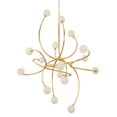 Elizabeth 16 - Light Unique Sputnik Pendant