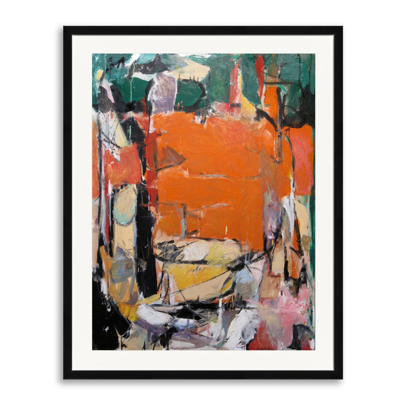Triptych 1, First Light Print by William O'Connor, Black Framed Paper, 30" H x 24" W
