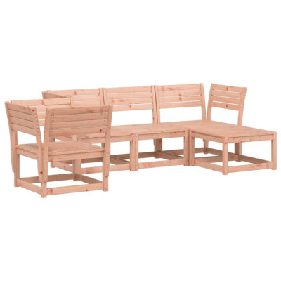 Alpen Home 5 Piece Garden Lounge Set Impregnated Wood Pine