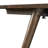 Cleo Extendable Walnut Solid Wood Dining Table-1739254049