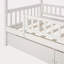 Lit simple en bois avec deux tiroirs-431715155