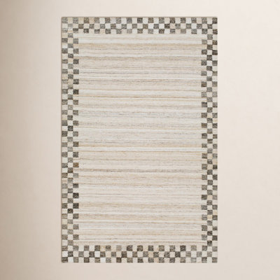 Elvina Hand-Woven Geometric Rug