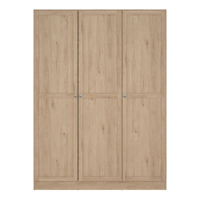 Bowery 3 Door Manufactured Wood Wardrobe