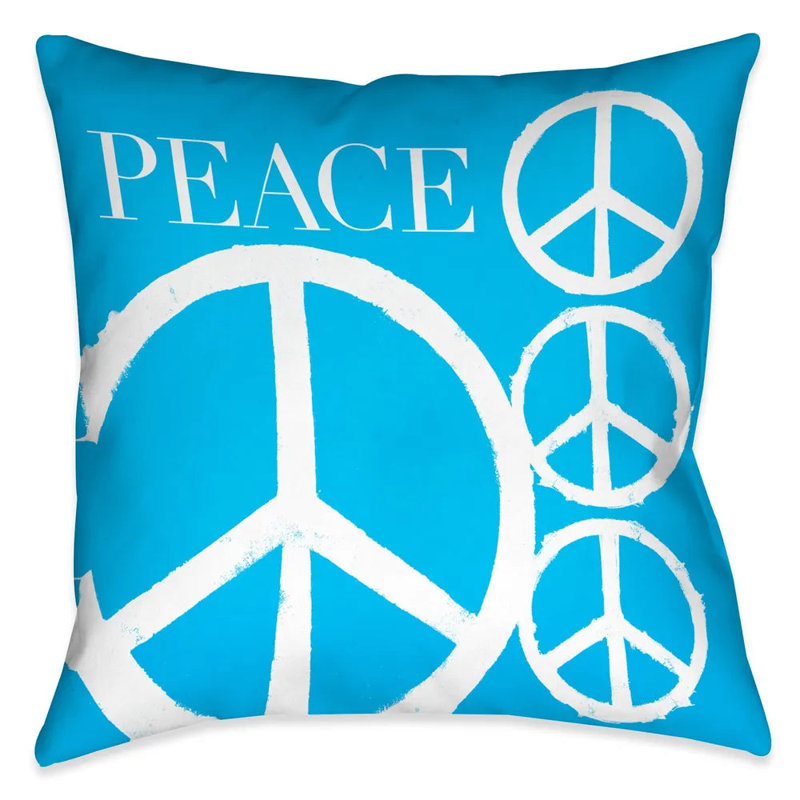 Coussin décoratif Peace