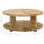 Table basse ronde Rolando Abaca