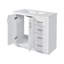 36'' Bathroom Vanity with Ceramic Sink, Solid Wood Frame Storage Cabinet-854304886-854304881