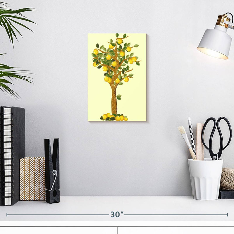 Harnek Fruitful Lemon Tree, 12" H x 8" W