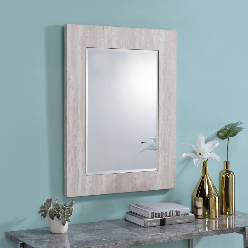 Cheryll Wood Flat Mirror